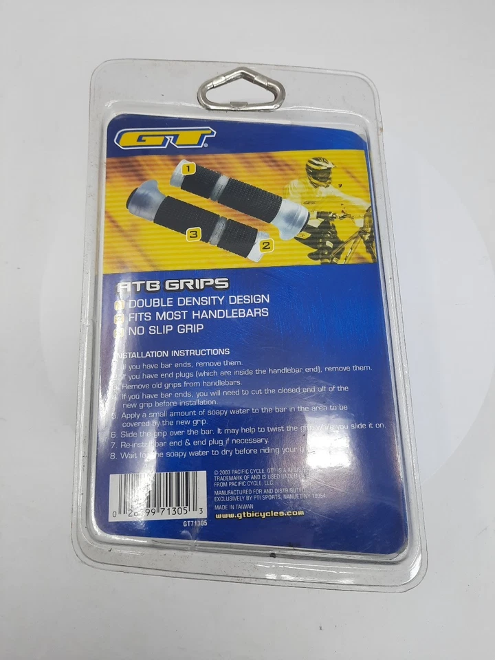 2005 GT ATB Grips For BMX MTB - New In Package bike handle ends vtg - Image 3 of 4