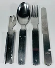 WW2 German Military Utensils Combo Fork Spoon  GK&F Mess Kit Rare Used Equipment