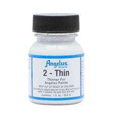 Angelus Leather Acrylic Paint Thinner 1 Fl Oz For Airbrush Application