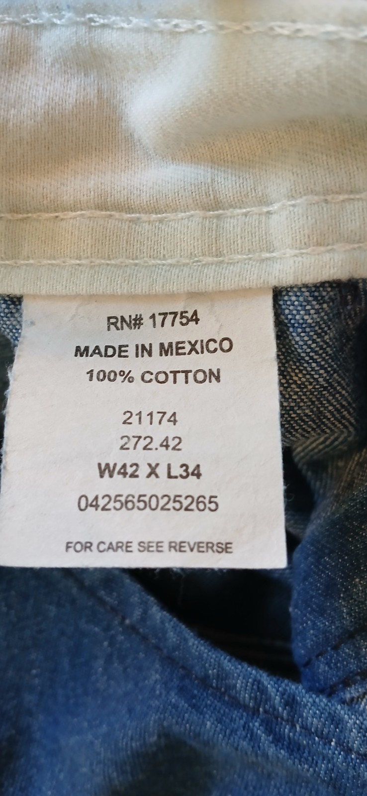 NWT Key Bib Overalls Men 42x34 Style 272 Blue Dark Wash