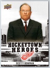 SCOTTY BOWMAN 2025-26 UD RED WINGS CENTENNIAL HOCKEYTOWN HEROES #HH-1    90421