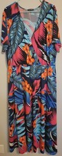 Curvy Sense Tropical Vibes 2x Size 20 Plus Size Dress