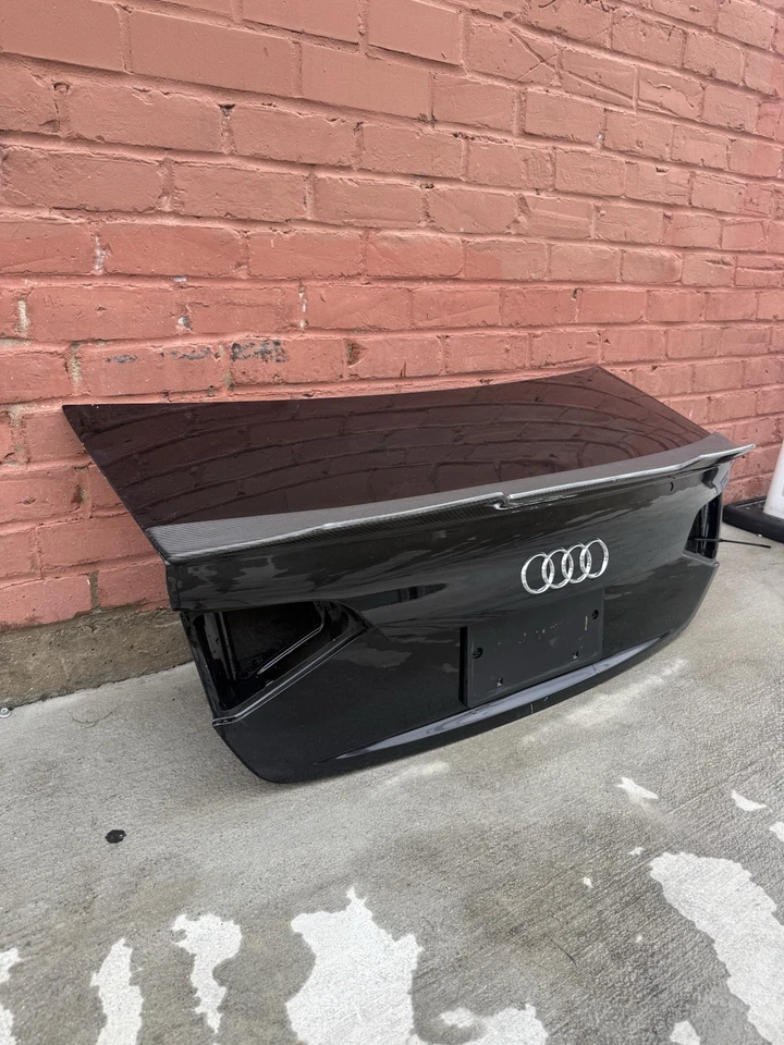 Audi A4 2009-2012 sedán maletero portón trasero negro OEM Foto 2 de 4