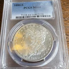 1880-S San Francisco Morgan Dollar $1 Silver PCGS MS64