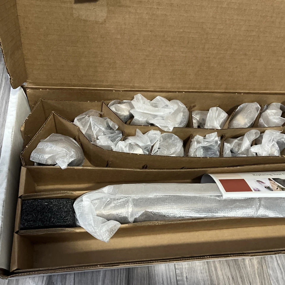 Juego de manijas y perillas de latón cepillado Café 36" para gama Pro y Rangetop CXPR6HKPTCG Foto 4 de 4