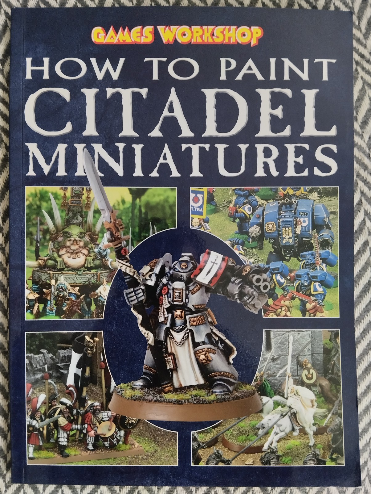 Livre de peinture Citadel Miniatures Games Workshop en anglais pour figurines Warhammer