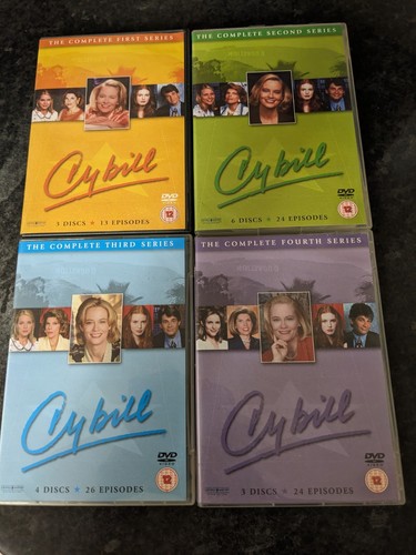 CYBILL - The Complete Series 1-4 - 16 Discs, 87 Episodes - Region 2, UK Release