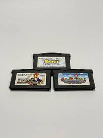 Nintendo Game Boy Advance SP Famicom Color AGS-001 Console +3 Games Bundle GBA