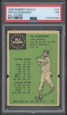1955 Robert Gould All Stars #10 Ted Kluszewski PSA 1