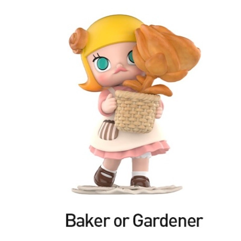 Pop Mart Molly Carb-Lover Series Figures - Baker or Gardener