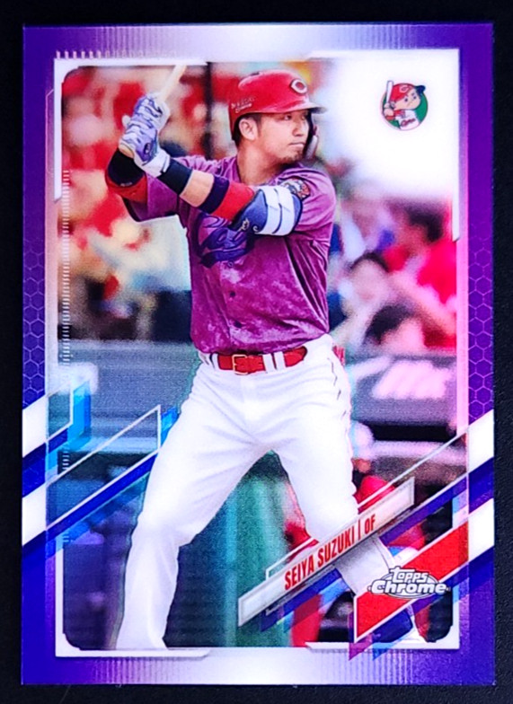 2021 Topps Chrome NPB Seiya Suzuki RC Purple Refractor /299 Nippon #139