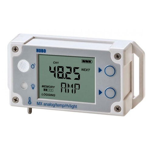 Registrador de datos analógico, humedad, temperatura y luz Bluetooth Onset HOBO MX1104 - Imagen 1 de 1