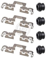 A.B.S. Zubehörsatz, Scheibenbremsbelag Hinten 0128Q