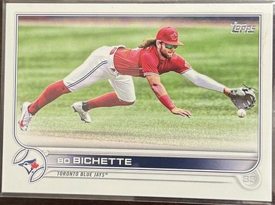 2022 Topps Bo Bichette Advanced Stats /300 #126 Toronto Blue Jays SSP