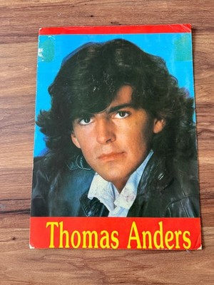 Thomas Anders Modern Talking Vintage Original Turkish Magazine Gift Poster Rare