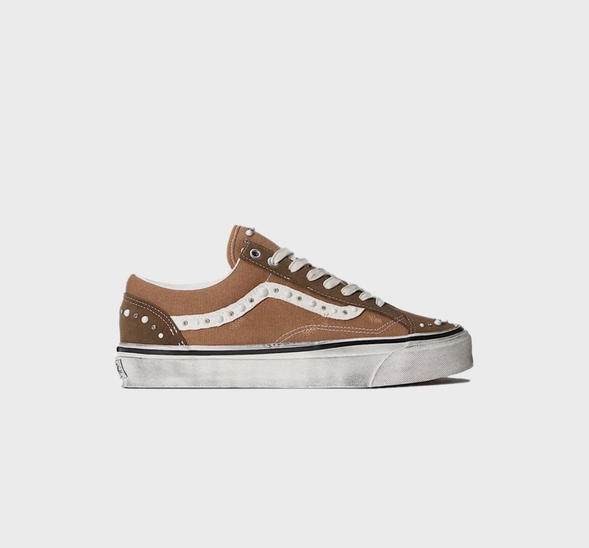 靴 Vans Premium Old Skool Pearlized Brown VANS LX Old Skool 36 Pearlized Cocoa Brown | eBay