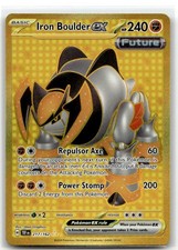 Iron Boulder ex 217/162 Hyper Rare Temporal Forces Pokemon EN Holofoil NM on eBay