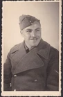 Vintage RPPC Studio Photograph Of Soldier Military Int WW2 Social History