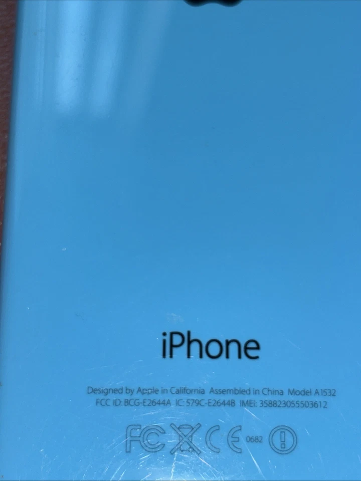 Apple iPhone 5c A 1532 - Azul Foto 3 de 4