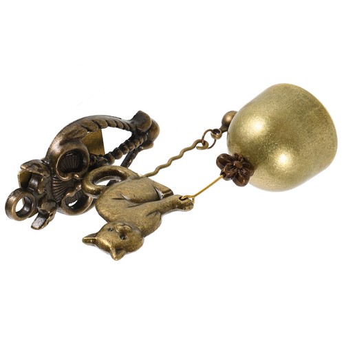Housewarming Present Indoor Outdoor Cat Doorbell Vintage Wind Chime Bells for - Picture 8 of 20