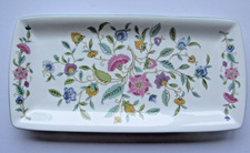 Minton Hadden Hall Bone China Rectangular Sandwich Cake Biscuit Plate