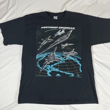 Vintage 1994 Northrop Grumman T Shirt XL Aircraft B-2 Stealth Bomber USAF
