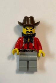 Bandit 2 Prairie Pete 6761 6769  Wild West LEGO Minifigure Flatfoot Thompson