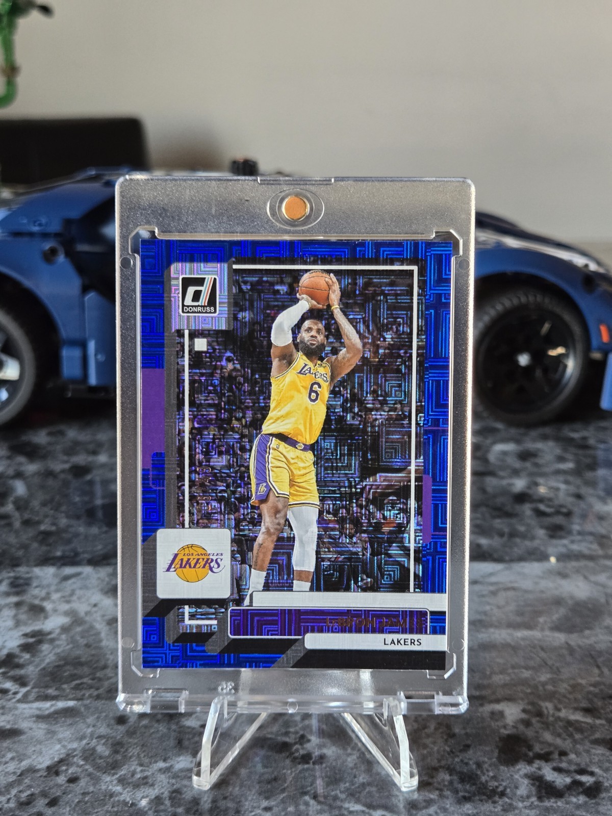 2022 Panini Donruss LeBron James #128 Choice Blue /49