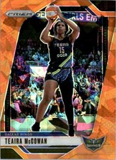 2024-25 Panini Prizm WNBA Teaira McCowan Dallas Wings #105