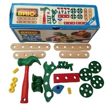 Brio Mec 25 Pieces And Original Box Model 34401 Swiss Made 1996 Vintage