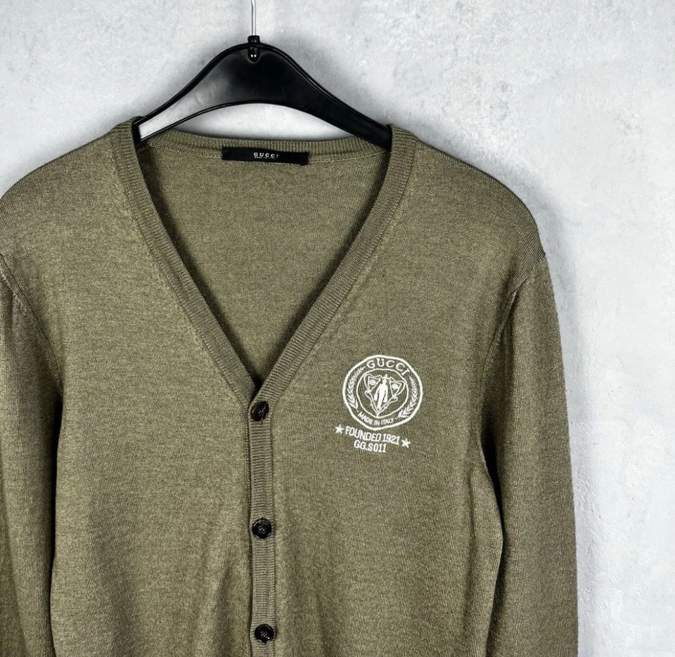 Gucci x Tom Ford Cardigan Vintage Size S Men’s 100% Authentic Made In Italy - Image 3 of 4