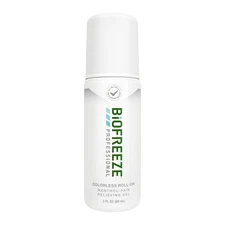 Biofreeze Professional Pain Reliever Roll On Gel 3 Fl Oz Fast Acting Cooling ...