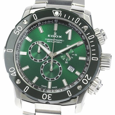 Edox Chronograph Offshore 10221-3VM5-VIN5 Quartz Men's Watch From Japan