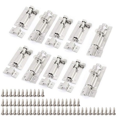 LDEXIN 10Pcs 50mm/2'' Stainless Steel Security Interior 2''/50mm, 10pcs 