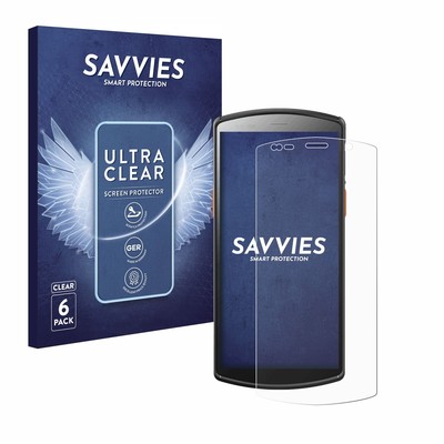 6x Schutzfolie für Urovo DT50S 5,7'' Displayschutz klar