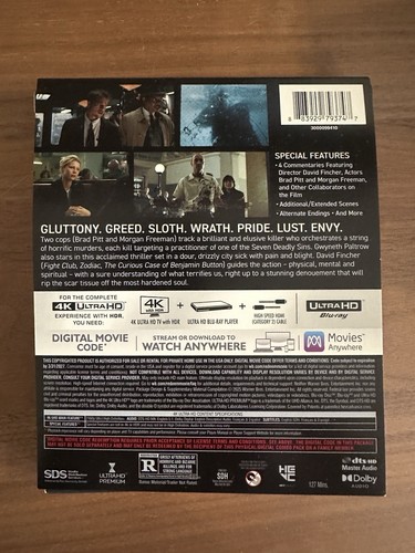 Seven 4K UHD Blu-Ray - Picture 4 of 4