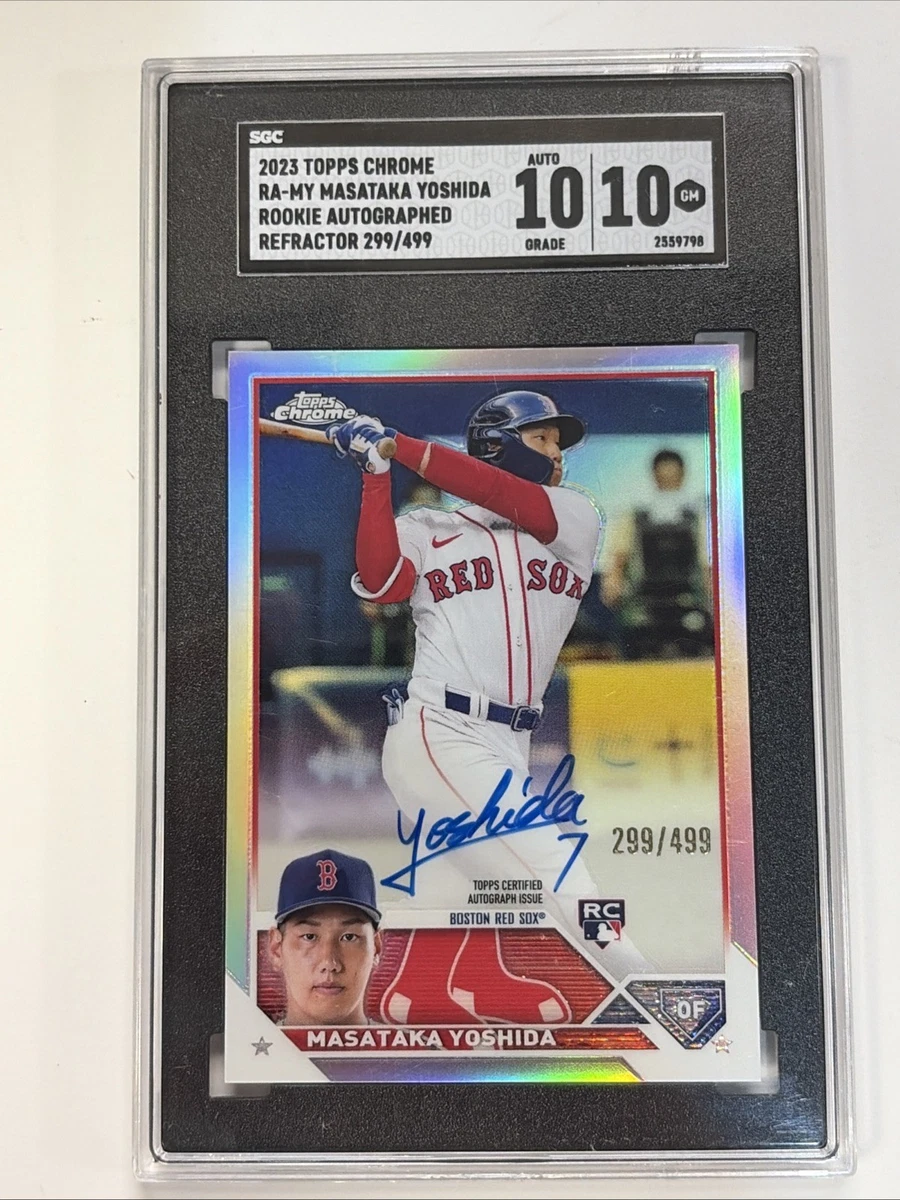 Topps chrome 吉田 RC auto 2023 Topps Chrome - Masataka Yoshida #RA-MY for sale | eBay
