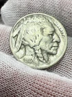 1927 D Full Date 1/2 Horn Higher Grade Buffalo Nickel -  Better Date US Coin!