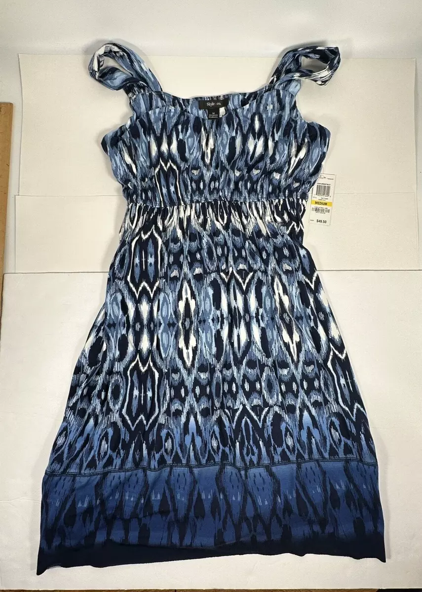 Blue 2025 dress macys