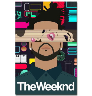 57987 The Weeknd Abel Makkonen Sign Singer Rap Wall Decor Print Poster