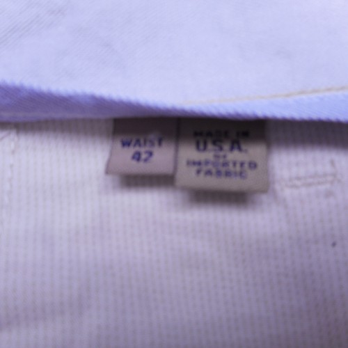Bills Khakis Shorts Men 42 Red Cream Pinpoint Seersucker Standard Fit PS RCPS A1 - Picture 9 of 14