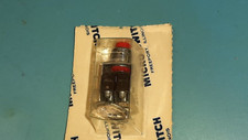 Honeywell 2PB8 Pushbutton Switch, NC, DPDT, Round Plunger, 5A @ 250VAC , RED BUT