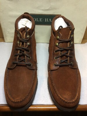 New Cole-Haan #1050 11.5 M cedar/briar sueded/calf leather {444R} 