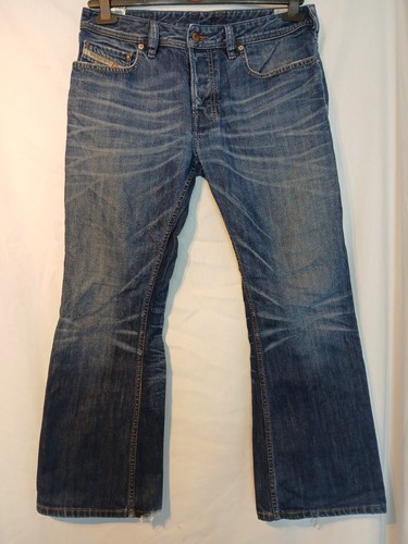 Diesel Blue Zathan Jeans Straight Cut W 32 L 32 Herren