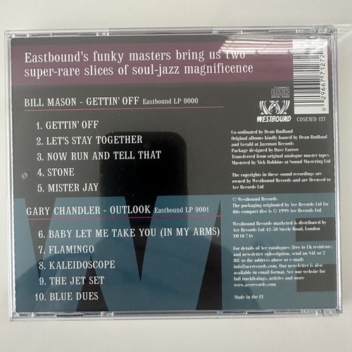 BILL MASON GETTIN 'OFF GARY CHANDLER OUTLOOK 2 ALBEN AUF 1 WESTBOUND UK CD - Bild 2 von 2