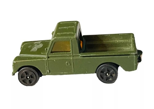 CORGI JUNIORS WHIZZWHEELS LAND ROVER BRITAIN 1/64 PAT APP 3396/69 PICKUP TRUCK - 第 7/10 張圖片