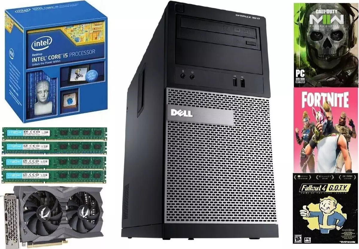 Custom Dell Gaming PC i7 Quad 32GB RAM 1TB GTX 1060 6GB Windows | eBay