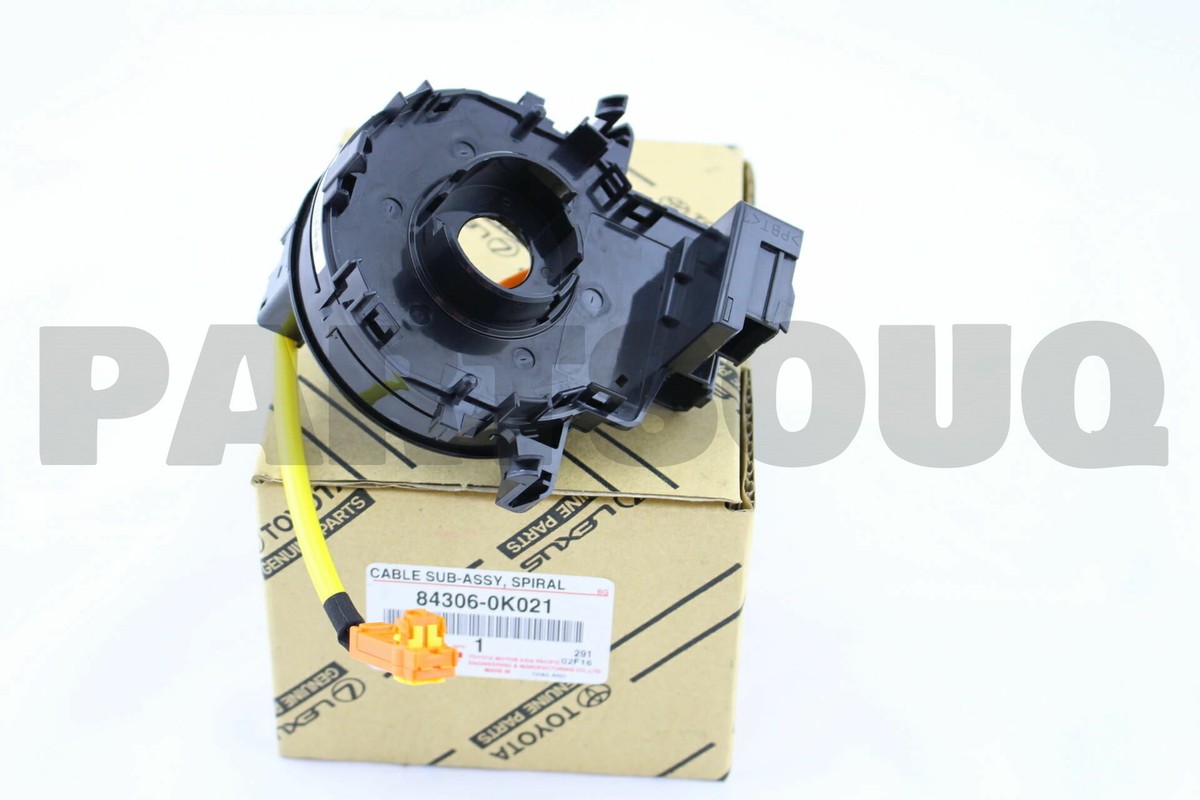 843060K021 Genuine Toyota CABLE SUB-ASSY, SPIRAL 84306-0K021