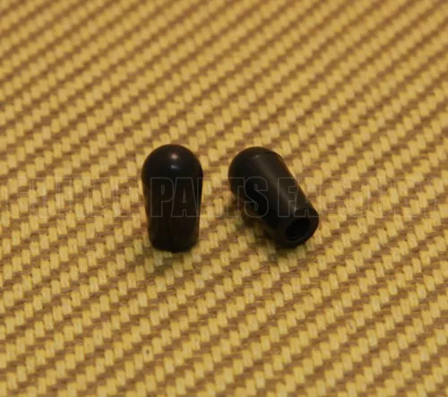 SK-0040-023 (2) Black Toggle Switch Tips Guitar/Bass Gibson/Switchcraft