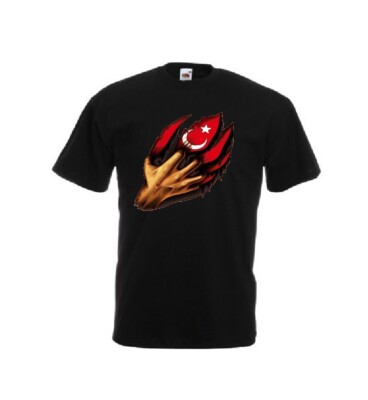 Türkiye T-Shirt Druck Baumwolle Tisört Tshirt Türkiye Istanbul Özel Monster Grip